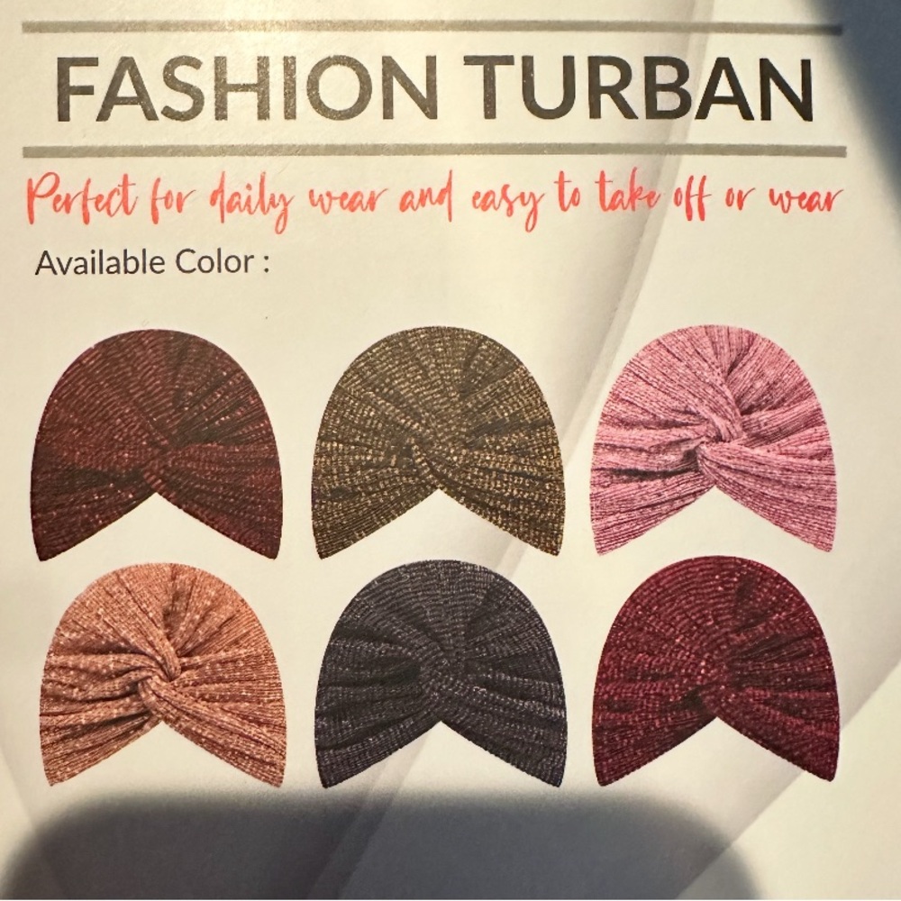 Fashion Turban Set - Multicolor